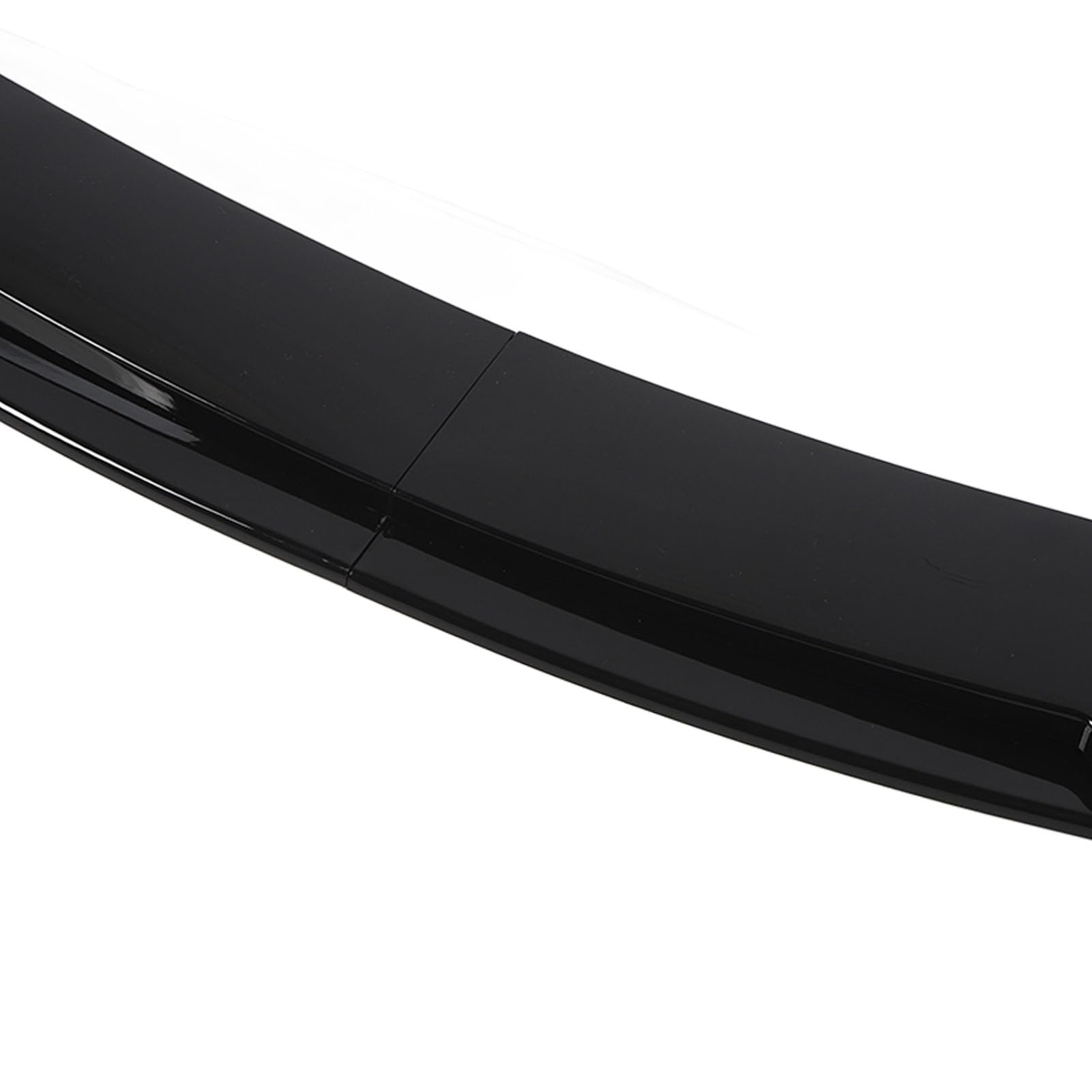Tbest Splitter Przedniego Zderzaka 150cm Abs Błyszczący Czarny | Abs, Czarny Błyszczący, Użytkowanie na Drogach, Wspomaganie Aerodynamiczne, Siła Docisku Przy Dużej Prędkości, Wyposażenie