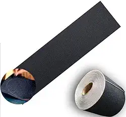 SHENGANG 110 cm*25 cm lixa de skate profissional preta deck de skate lixa fita nova