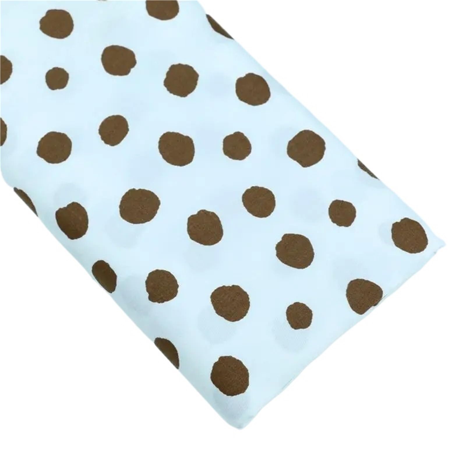HKSDKABOP Polka Dot Pure Cotton Fabric 160x50cm Printed Twill Woven Patchwork Sewing Cloth(Color15)