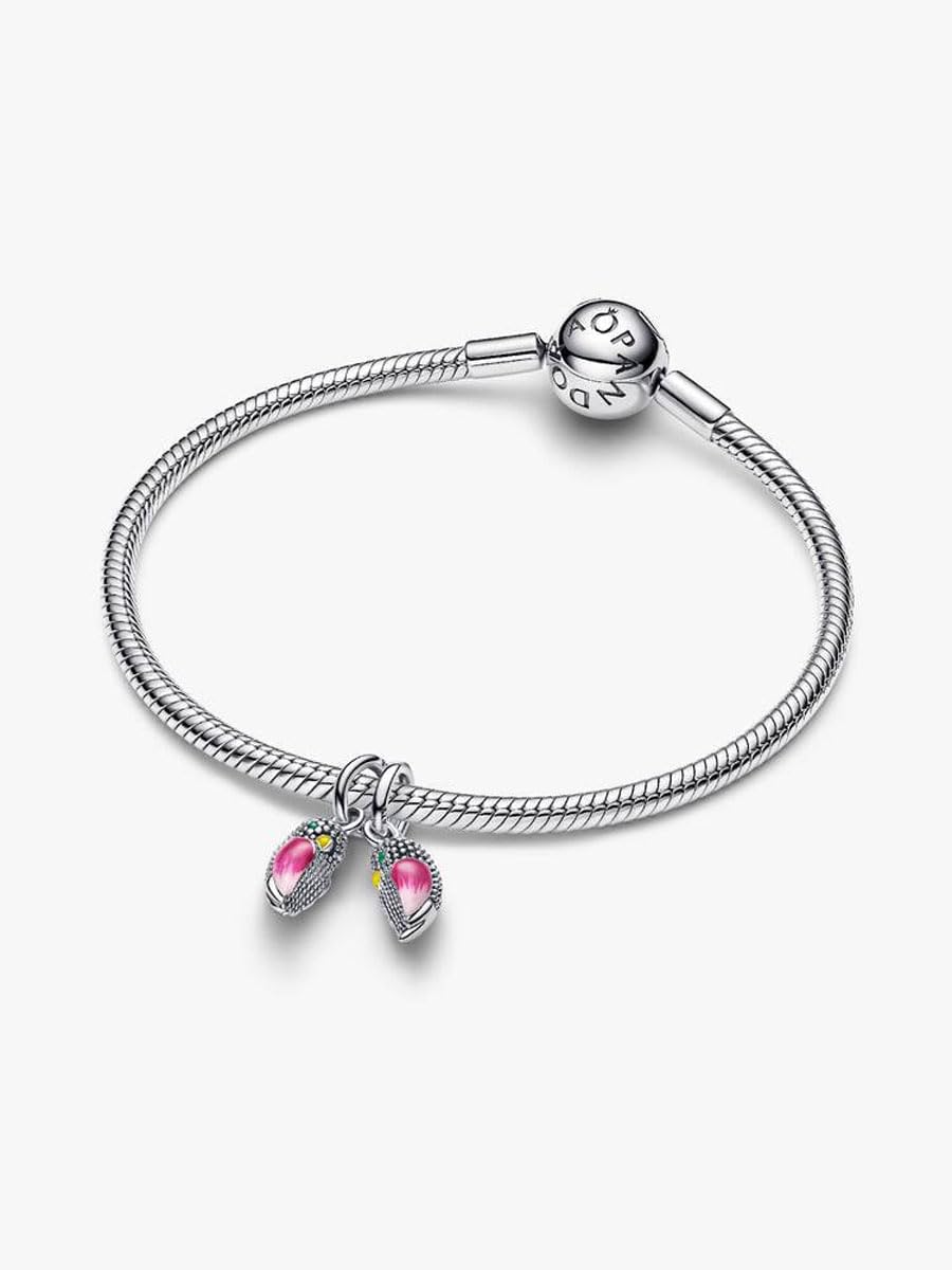 PANDORA Love Birds Splittable Dangle Charm 794484C01 Charm Anhänger