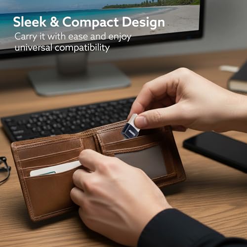 Image of AGARO USB 3.0 Type C Female to USB Male OTG Adapter, 5 Gbps High-Speed Data Transfer, Compatible with Laptops, Tablets, Smartphone, Chargers and More Devices with Standard USB A Interface