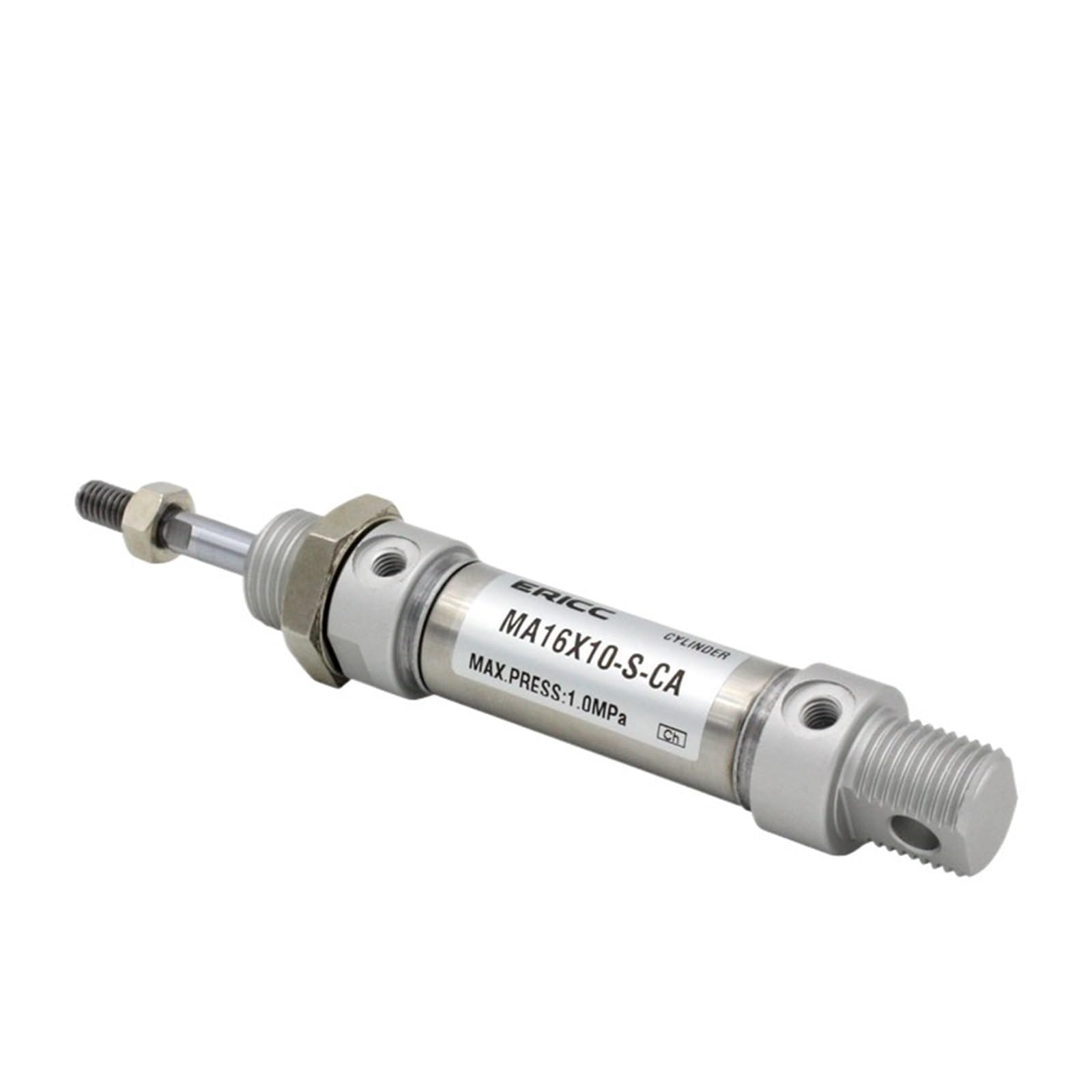 Vérin pneumatique MA16 double effet mini-vérin acier inoxydable 10 à 300mm 40SCA