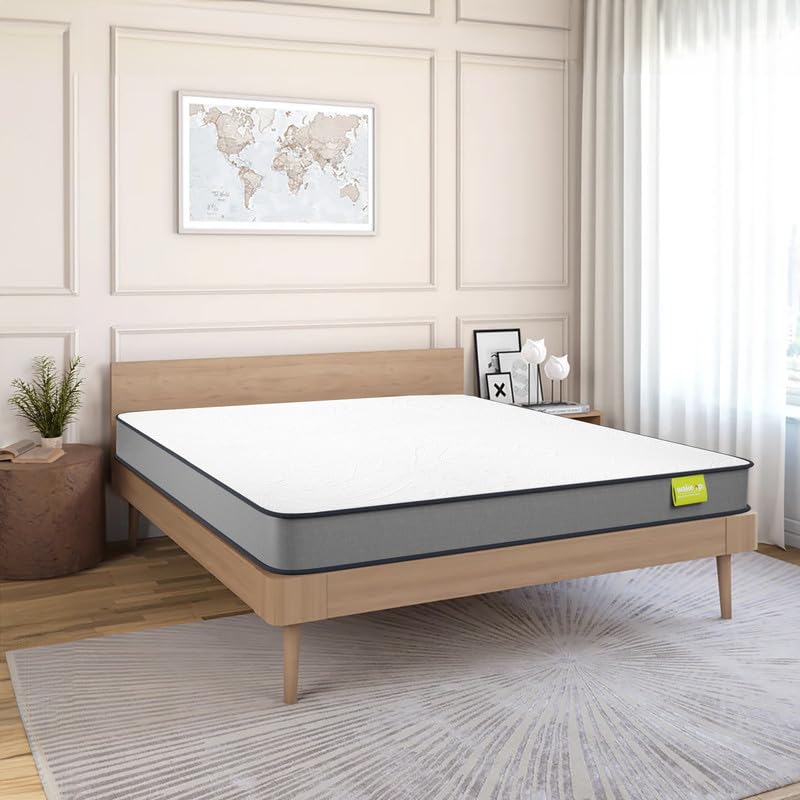 wakeup INDIA Latex Foam Mattress Single Size 72x42x10 Inches | PureLuxe 10 inch Single Bed Softy Firm Mattresses | 10 Years Warranty | Dual Comfort Orthopedic Mattress (White Colour) (B0CYQ6TJ55) Amazon Price History, Amazon Price Tracker