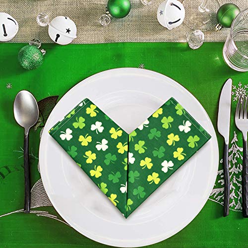 Servilletas de Tela Whaline Verde Cuadradas x6 miniatura 7