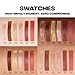 Sacheu Liquid Eyeshadow STAY-N Longwear Eye Makeup — Buildable Highly Pigmented & Blendable Eye Shadow Cream in Matte & Shimmer Finishes, Candy Dipp’d