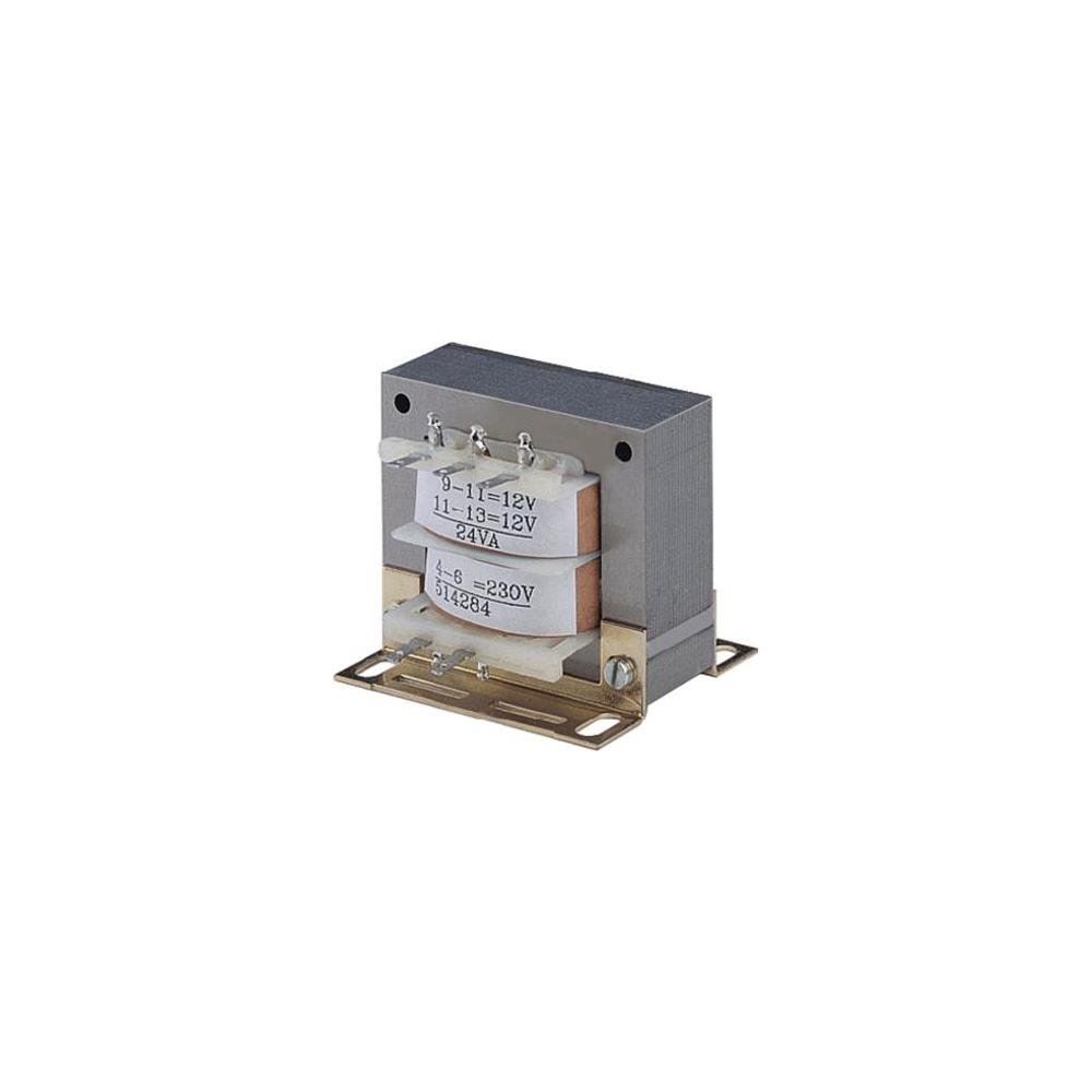 IZ54 - Trasformatore di alimentazione universale, 1 x 230 V, 1 x 6 V/AC, 8 V/AC, 10 V/AC, 12 V/AC 20,4 VA 1,70 A