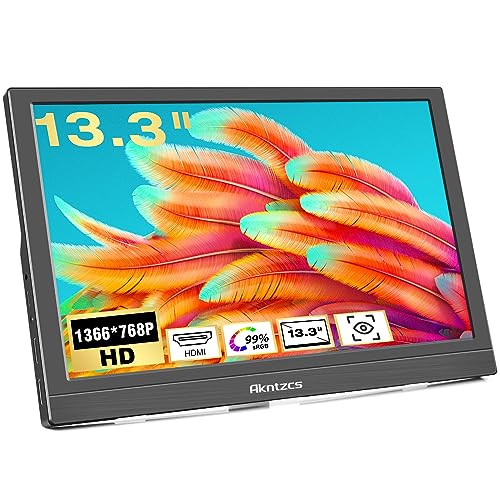 4K 13.3インチモニター　Portable Monitor のらいぬさん専用 Amazon.co.jp: 13.3インチ タッチ モバイルモニター Kenowa