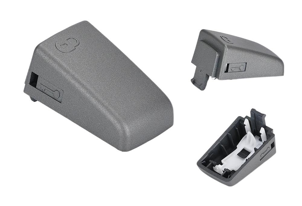 Couvercle Poignée De Porte Avant Gauche Noir/gris Pour Land Rover Freelander 2, Discovery 3/4, LR2, LR3 (2005-2016) - Avec Trou De Serrure