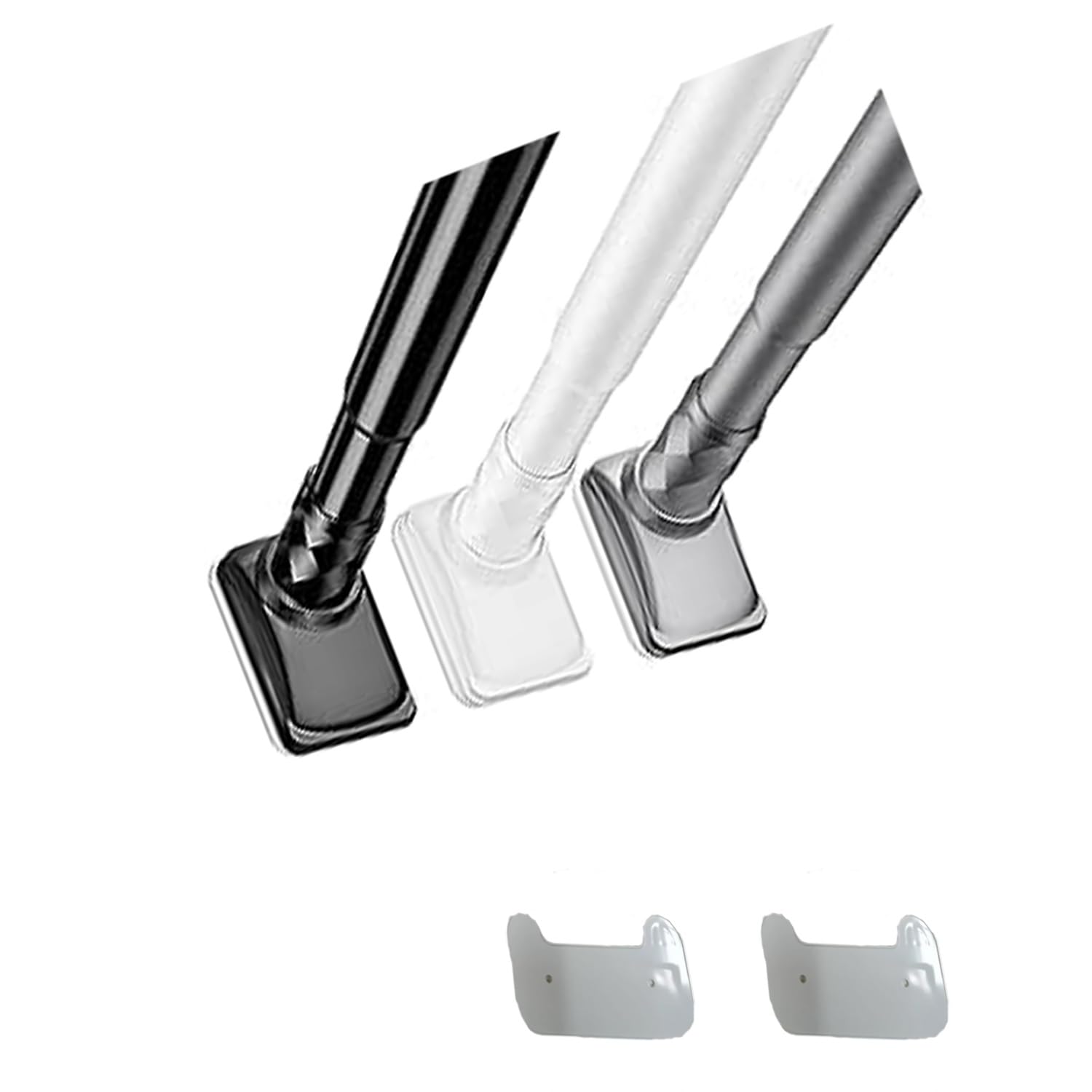GLDYTVF Adjustable Heavy Duty Shower Curtain Rod 16-196 Inch No Drill Rustproof Expandable Easy Installation Perfect for Bathroom & Closet Use