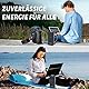 Yard Force tragbare Powerbank mit 74.4 Wh, 20 Ah Batteriespeicher, ideales Ladegerät für Reisen, zum Laden von Smartphones, Laptops etc, LX PB74