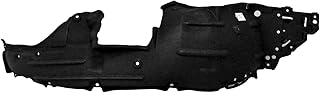 Upgrade Your Auto Replacement PET Plastic Front Passenger Side Fender Liner - CRSHX14956