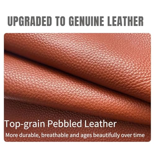 Image of Tote Bag for Women Genuine Leather Work Bag Casual Shoulder Handbags with Adjustable Strap