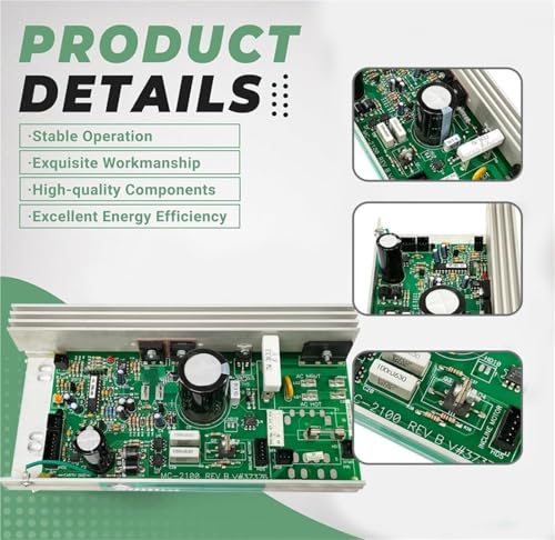 MC-2100 REV B Treadmill Controller MC2100-WA. Compatible For ICON PROFORM Nordic Track Nordictrack C2300 ,Circuit Board Control Replace MC 2100