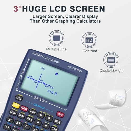 image for Graphing Scientific Calculators ROATEE 36X Pro Office Calculators for 