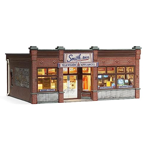 Woodland Scenics BR5873 O Smith Brothers TV & Appliance Store