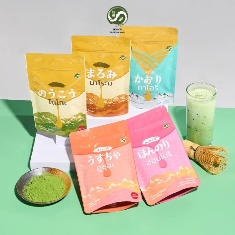 Miniatura 5 de Polvo de matcha Shizuoka de grado prémium  Auténtico té verde japonés para lattes, batidos y horneados, sabor suave a Umami, bolsa resellable de