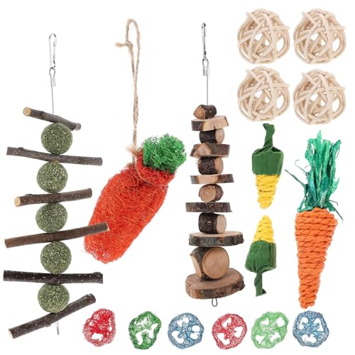 Hohopeti 16�� �������p���ނ������� �n���X�^�[ �������b�g �E�T�M�̎������P�A ���R�f�ނŃX�g���X���� �Ƌ�ی��