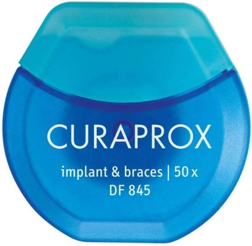 Curaprox DF 845 Implant & Braces Floss 50 Fleecy Threads