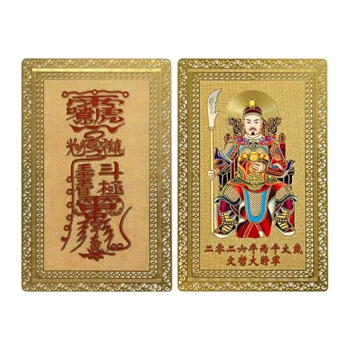 Jlobnyiun Carte Di Felicità Cinese Tai Sui,Collezionismo Di Rame, Come