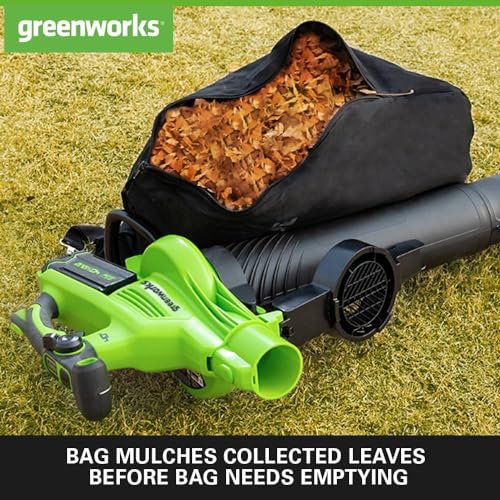 Greenworks 40V Akku Laubsauger/Laubbläser GD40BVII – Ansicht 5