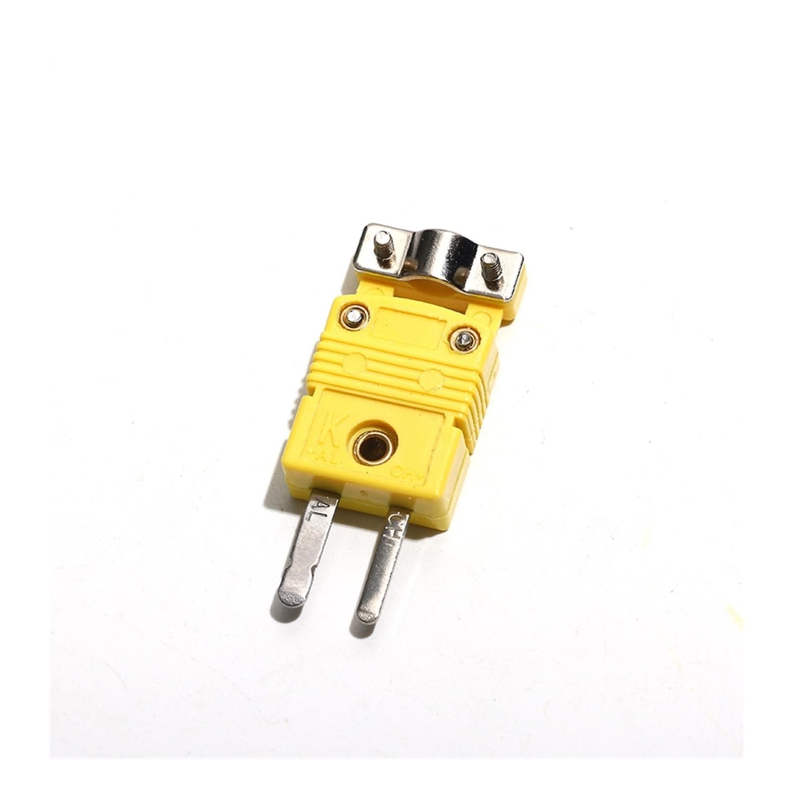 FULIMEI 5pcs Thermocouple Temperature Plug Socket Connector SMPW Male And Female T-type RFS-K-M/F/MF(Yellow)