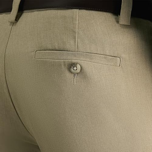 Image of Haggar Men's Cool Right Performance Flex Straight Fit Flat Front Pant