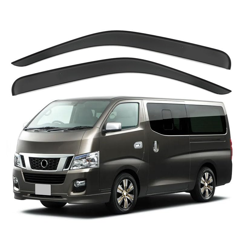Déflecteurs de vent de voiture pour Nissan NV350 Urvan E26 2013-2022+ pare-pluie 2 pièces