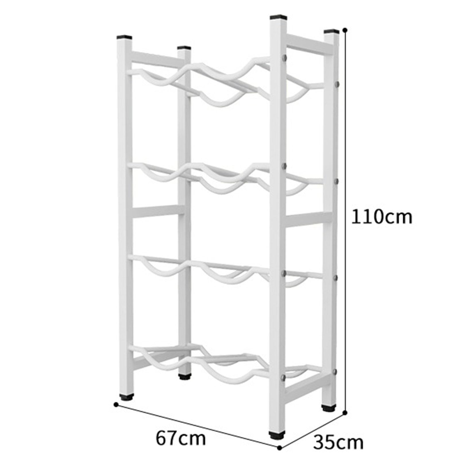 Soporte y dispensador de botellas de agua de alta resistencia – Estante de 5 galones para cocina, oficina, despensa, garaje y almacén – Solución de almacenamiento de enfriador de agua