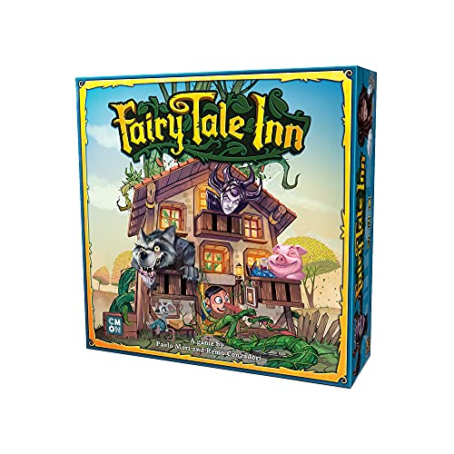 Fairy Tale Inn Board Game - Enchanting Storytelling & Strategy Fun, Family Game For Kids And Adults, Ages 8+, 2 Players, 15-20 Minute Playtime, Made By Cmon #TOP4
