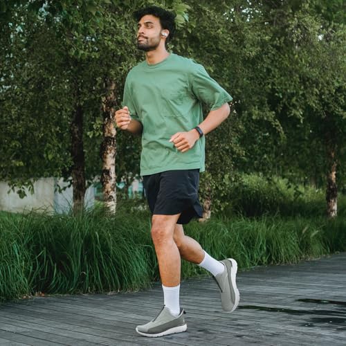 Image of FitVille Men's Extra Wide Slip on Walking Shoes with Arch Support Men Slip on Sneakers for Foot Pain Relief-Stepease V2