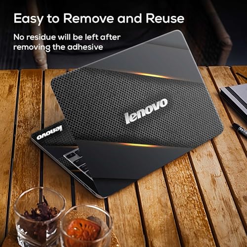 Image of DSGN 146 Full Body Laptop Skin Bubble-Free| Laminated| Removable| HD Quality Sticker for Laptops Upto 15.6 Inches Compatible with Lenovo