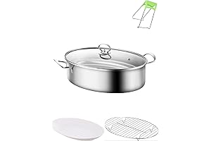 Stainless Steel Fish Steamer Set: Savor the Freshness