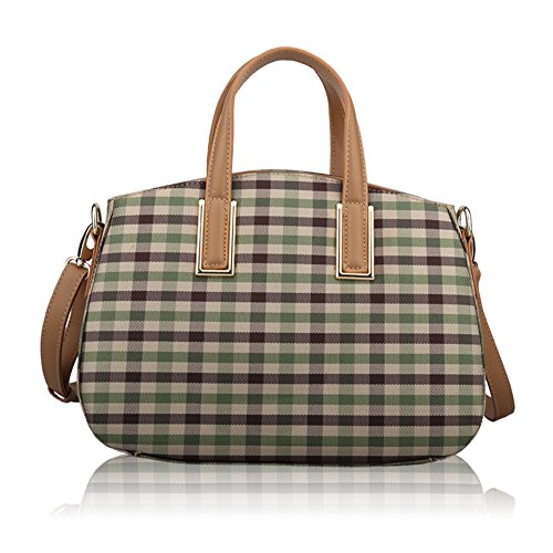 Sac de messager en toile plaid pour remplacer votre sac à main trop lourd