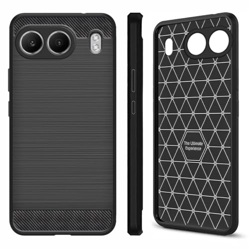 Image of Amazon Brand - Solimo Back Cover Case for OnePlus Nord 4 5G | Compatible for OnePlus Nord 4 5G Back Cover Case | 360 Degree Protection | Soft and Flexible (TPU | Matte Black)