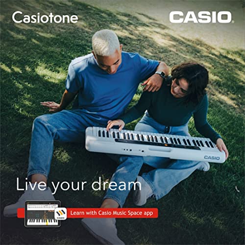 Casio CT-S200 Clavier 61 touches, polyphonie 48 notes, 400 sonorités Blanc - Les Beatles, Paul McCartney, John Lennon, RIngo Starr, George Harrison Casio CT-S200 Clavier 61 touches, polyphonie 48 notes, 400 sonorités Blanc – Image 7