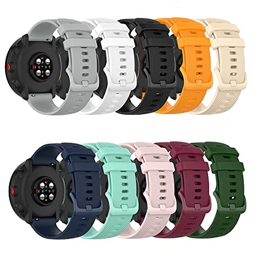 Bangyee Fit For Polar Vantage M2 Watch Band Women Men, 22Mm Quick Release Silicone Replacement Bands Straps Wristbands Bracelet Accessories Fit For Polar Grit X/Polar Vantage M Smartwatch  thumb #5