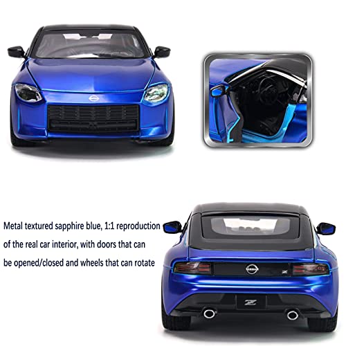 Modelo de Auto Nissan Z 1:24 2023 de Metal Diecast miniatura 4