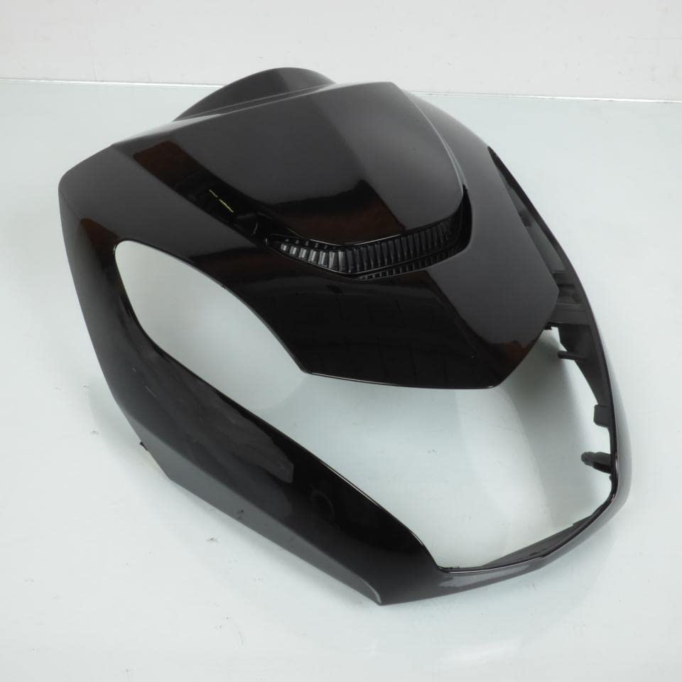 Kit carénage P2R compatible avec Scooter Peugeot 50 Kisbee 2010 à 2017 6 pieces/noir brillant