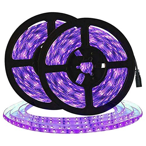 UV Led 10M UV Light Strip Flexible 33Ft Black Light 600 Led Disinfect Strip Light