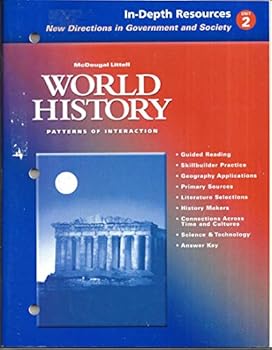 Paperback In-depth Resources New Directions in Government and Society Unit 2 (World History Patterns of Interaction) Book