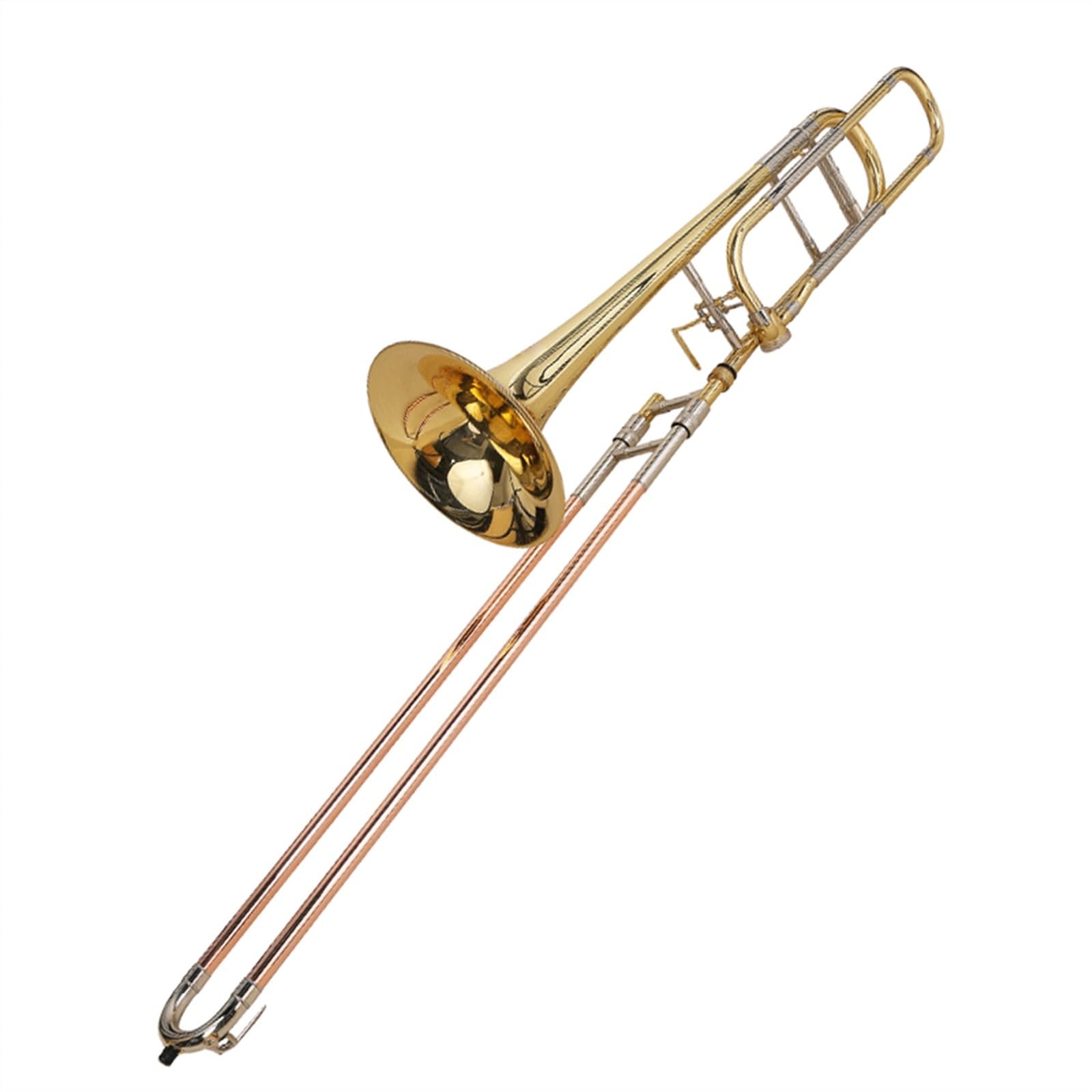 mini muziekinstrument model Miniatuur Trombone-replica Van 15 Cm Met