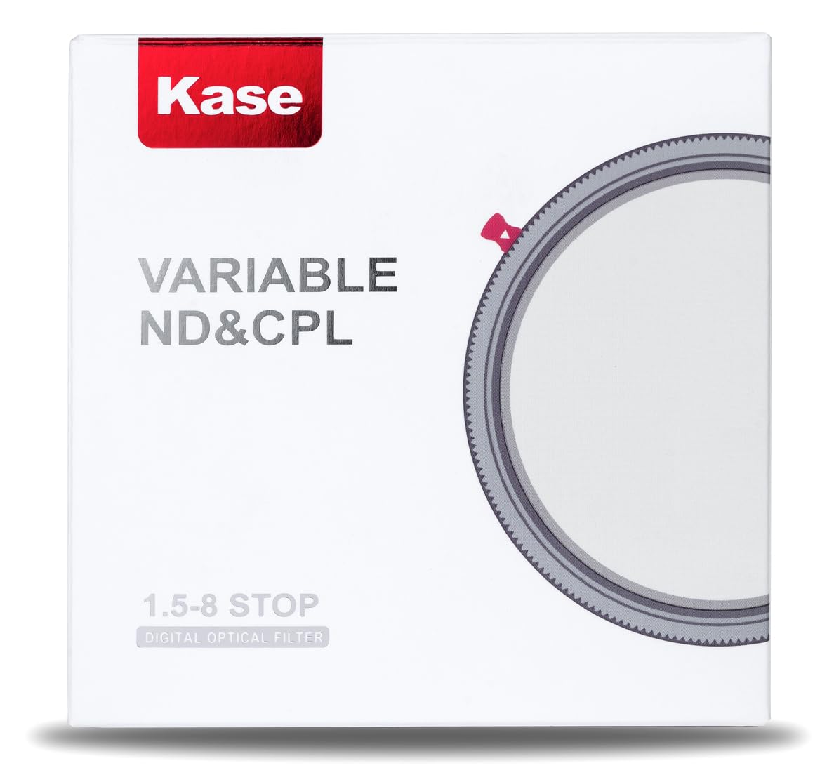 Amazon.com : Kase CPL/Vari ND Combo Screw-in Filter 1.5-8 Stop ND3