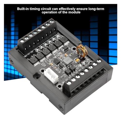 Carte PLC FX1N-14MT avec module de retard de relais programmable et boîtier de commande - 6