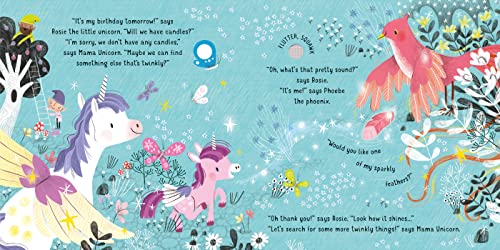 Usborne 9781805078869 Lights And Sounds Unicorns thumb #1