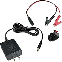 Kaito Denshi AC Adapter PSE Compliant 12V 1A 12W Switching Small Alligator Clip Set Connector Set RoHS