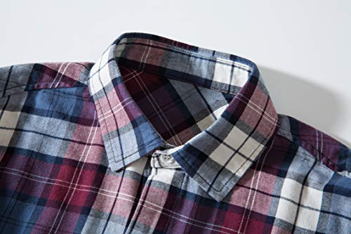 Tronjori Boy's Long Sleeve Button Down Woven Shirt3