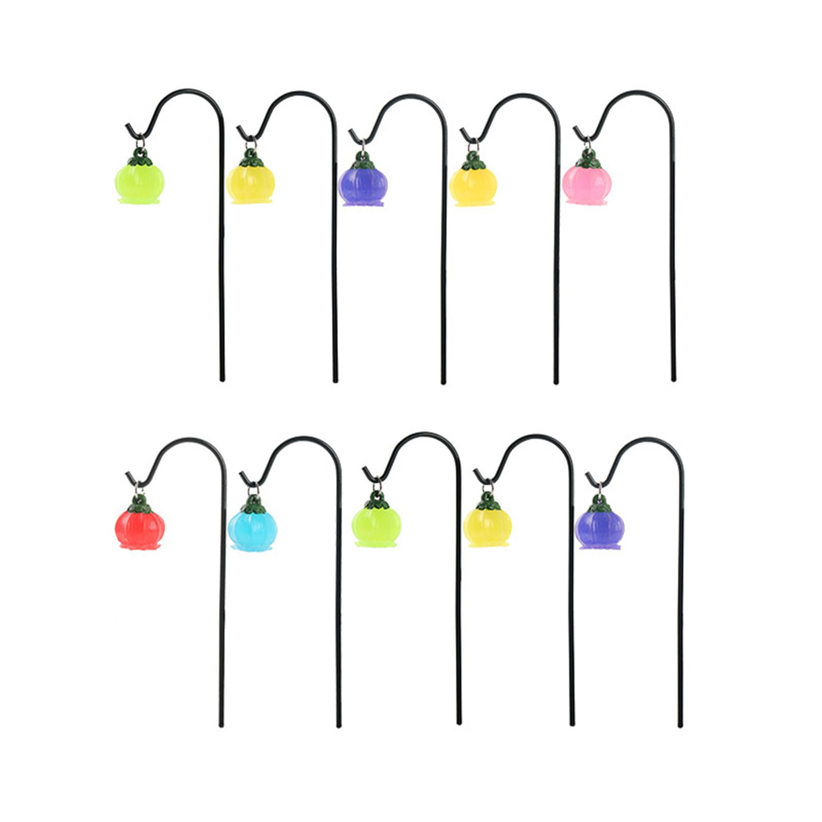 Msioytog Children Safe Fluorescent Garden Stake Suitable for Indoor Outdoor Use Quickly Install Outdoor Durability Stand