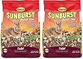 Higgins 2 Pack of Sunburst Gourmet Blend Rabbit Food, 3 Pounds Each