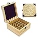 Produktbild Ardorman Ätherisches Öl Holzkiste, 25 Slots Ätherisches Öl Organizer Aufbewahrungsbox Fall, Tragbare Ätherisches Öl Organizer Für Reisen Und Präsentation Anzug (Nicht Enthalten Ätherische Öle)