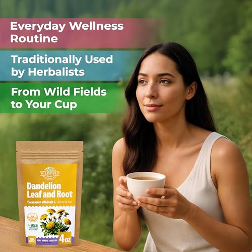 Image of 4 oz. Dandelion Leaf Root Tea Dandelion Tea Herbal (Taraxacum) - 113g Herbhojas Y Raнz De Diente De Leуn